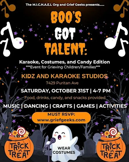 Boo’s Got Talent: Karaoke, Costumes, and Candy Edition!!