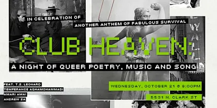 CLUB HEAVEN: A Night of Queer Poetry, Music, and Song