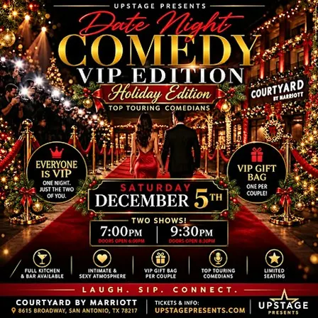 Date Night Comedy VIP Edition at Courtyard by Marriott - 7:00 PM Show