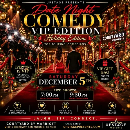 Date Night Comedy VIP Edition at Courtyard by Marriott - 9:30 PM Show