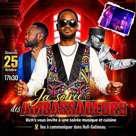 RICH'S - Spectacle musique et cuisine sur Gatineau