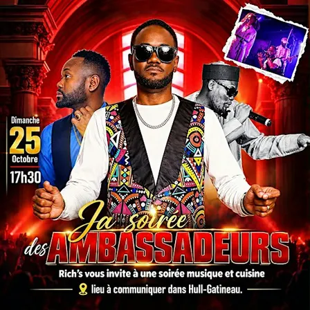RICH'S - Spectacle musique et cuisine sur Gatineau