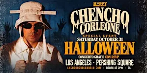 FREE EVENT! Chencho Corleone Halloween Costume Concert GRATIS!