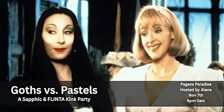 Sapphic & FLINTA Klnk Party - Goths vs. Pastels!