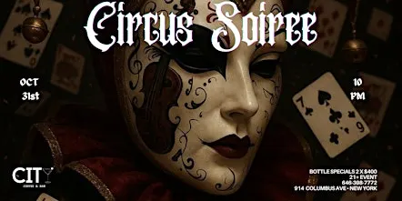 Circus Soirée: Halloween Night at City Coffee & Bar