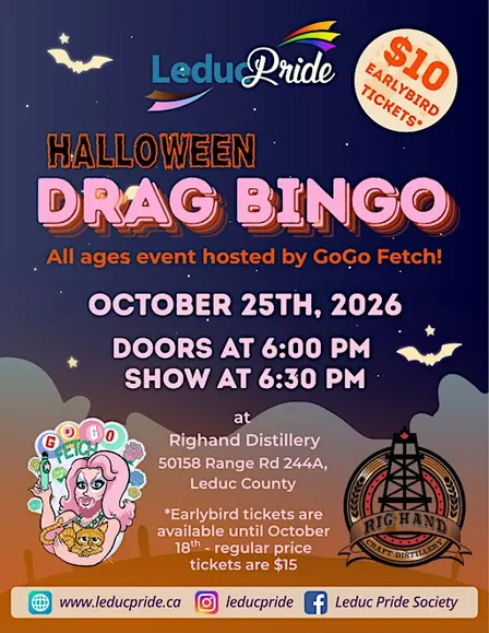 Halloween Drag bingo with Gogo