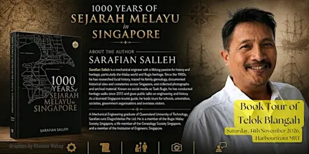 Book Tour of  1,000 years of Sejarah Melayu by Mr Sarafian