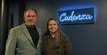 David Watts with Sarah Hanahan