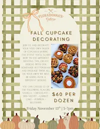 Fall Cupcake Decorating