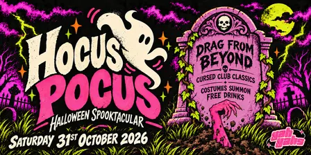 Hocus Pocus Halloween Spectacular at Yah Yahs Saturday Oct 31st