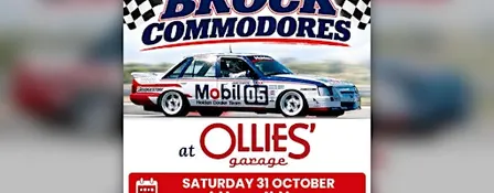Ollies' Garage featuring Brock Commodores and Bathurst Legend Cars
