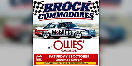 Ollies' Garage featuring Brock Commodores and Bathurst Legend Cars