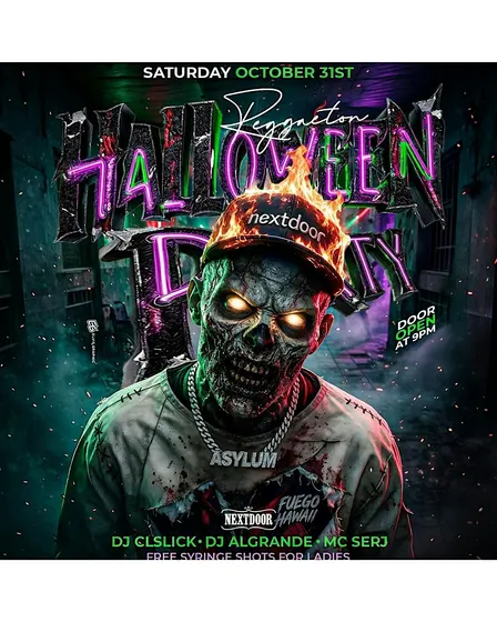 ASYLUM AT NEXTDOOR-Reggaeton After Dark!