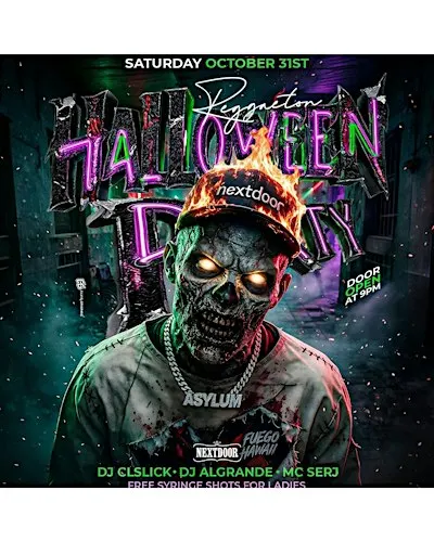 ASYLUM AT NEXTDOOR-Reggaeton After Dark!