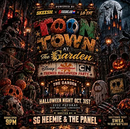 ToonTown at The Garden Halloween Night