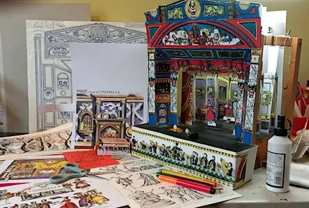 Toy Theatre Workshop at Renishaw Hall