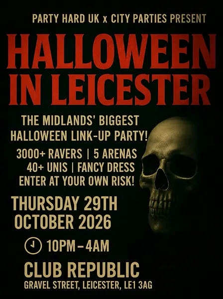 Halloween In Leicester - Nightmare in Gravel Street