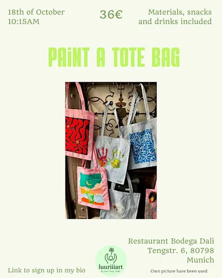 Paint a Tote Bag