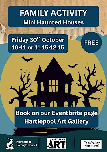 Family Activity - Mini Haunted Houses - 11.15am session