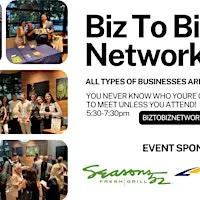 Biz To Biz Networking Table Talk & Tapas at Seasons 52 Sawgrass Mills