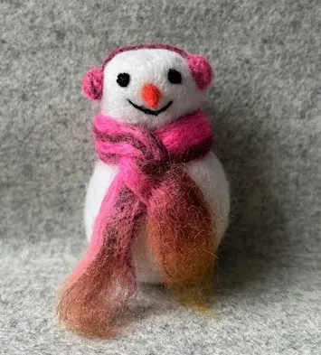 Introduction to Needle Felting - Festive themed!