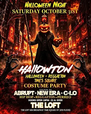 Hallowton Halloween Party at The Loft | NYC Halloween Party