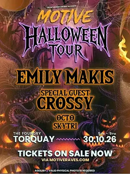 Motive Raves 16+ Halloween Tour