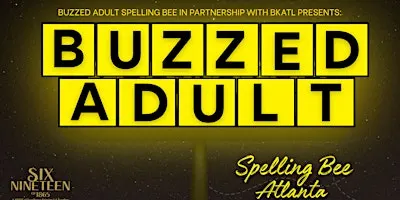 Buzzed Adult Spelling Bee Atlanta