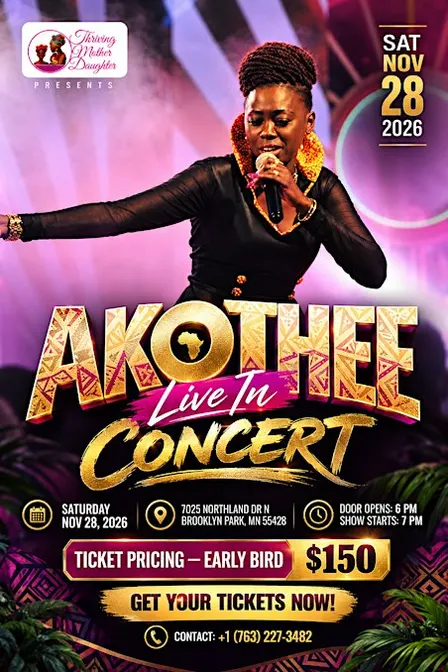 Akothee Minnesota Weekend - Live Concert Experience by TMD