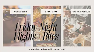 November Friday Night Flights + Bites
