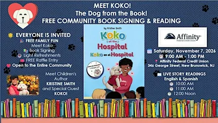 Book Signing & Reading, Meet Koko! Free Community Event - Story Reading