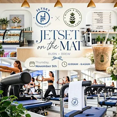 JETSET on the MAT X BLOOM AND BEAN