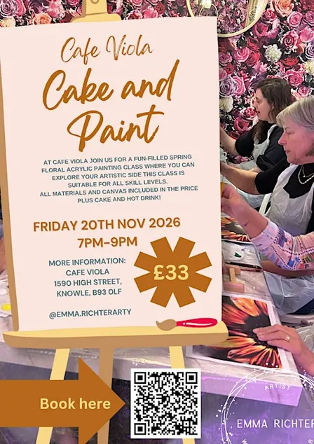 Cake and Paint Evening
