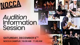 2027 - 28 NOCCA Audition  Information Session in CULINARY ARTS