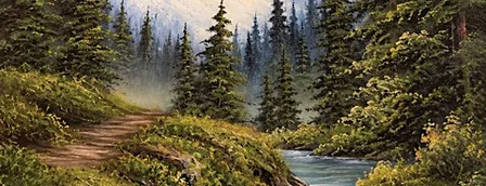 Bob Ross® Style Oil Painting Workshop with CRI® Tracey Leigh Crozier