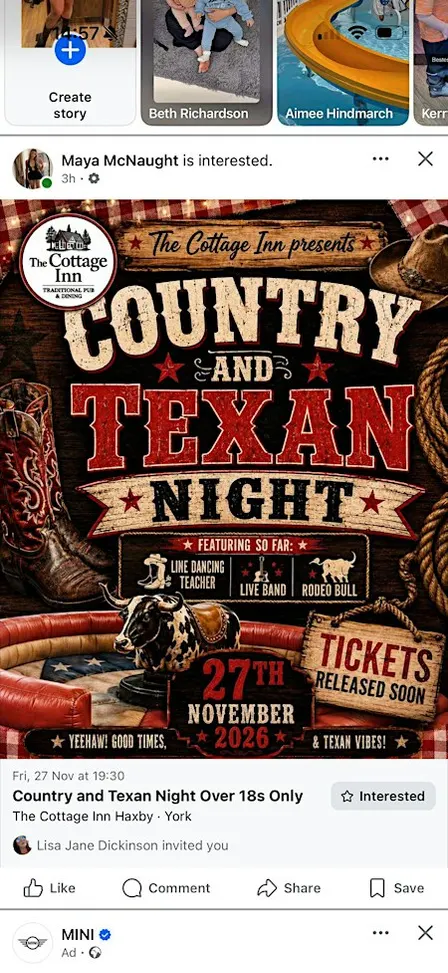 Country and Western Night