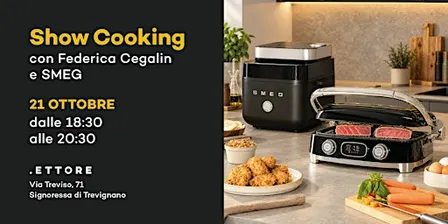 Show Cooking con Federica Cegalin e SMEG