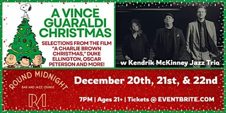 A Night of Vince Guaraldi Christmas w Kendrik McKinney Jazz Trio