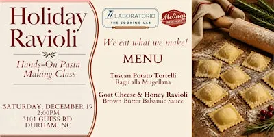 Holiday Ravioli Making Class
