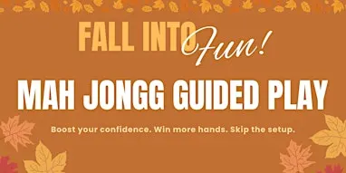 Mah Jongg Guided Play at the Boutique