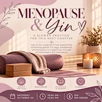 Menopause & Yin