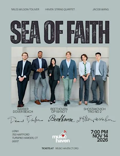 Haven String Quartet Chamber Series Concert I: Sea of Faith