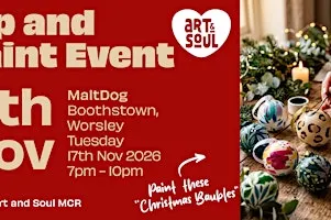 Sip and Paint Event at MaltDog, Boothstown, Worsley