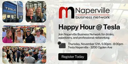 Naperville Business Network Event @ Tesla Naperville (November 12th)