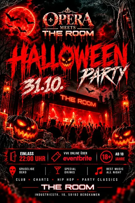 Halloween Party 2026 - Opera meets THE ROOM