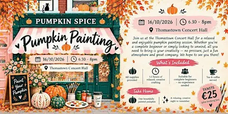 Pumpkin Painting — Autumn Creative Evening
