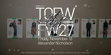 Toronto's Own Fashion Week (TOFW) F/W27 - Alexander Nicholson