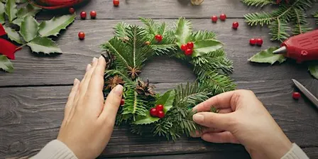 Christmas Wreath Making- FOGS Fundraiser