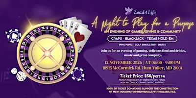 A Night to Play for a Purpose