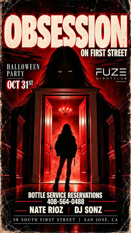OBSESSION ON FIRST STREET HALLOWEEN NIGHT 10-31-26 NATE RIOZ-DJ SONZ